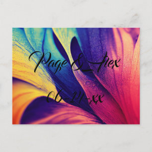 Beste wensen nieuw weddenschap over de bestemming  briefkaart