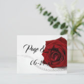 Beste wensen nieuw weddenschap over de bestemming briefkaart (Staand voorkant)