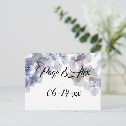 Beste wensen nieuw weddenschap over de bestemming  briefkaart (Staand voorkant)