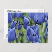 Beste wensen nieuw weddenschap over de bestemming  briefkaart (Voorkant / Achterkant)