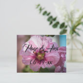 Beste wensen nieuw weddenschap over de bestemming  briefkaart (Staand voorkant)