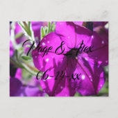 Beste wensen nieuw weddenschap over de bestemming  briefkaart (Voorkant)