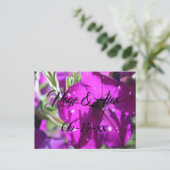 Beste wensen nieuw weddenschap over de bestemming  briefkaart (Staand voorkant)