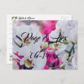 Beste wensen nieuw weddenschap over de bestemming  briefkaart (Voorkant / Achterkant)