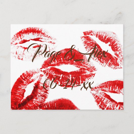 Beste wensen nieuw weddenschap over de bestemming briefkaart (Voorkant)