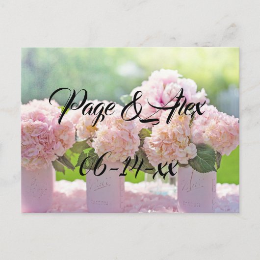 Beste wensen nieuw weddenschap over de bestemming  briefkaart (Voorkant)