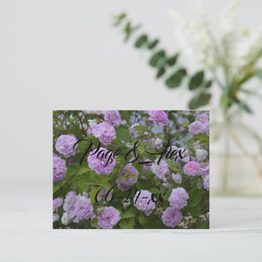 Beste wensen nieuw weddenschap over de bestemming  briefkaart (Staand voorkant)