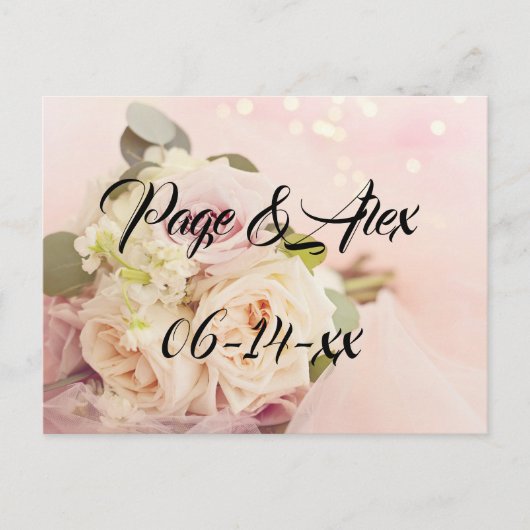 Beste wensen nieuw weddenschap over de bestemming  briefkaart (Voorkant)