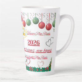 Beste Wensen Nieuwjaarsbeker Latte Mok