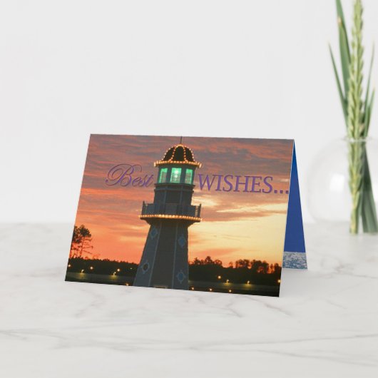 Beste wensen op uw verjaardag en overal kaart (Voorkant)