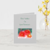 Beste Wensen>Pensioenkaarten Kaart (Gele Bloem)