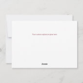 Beste Wensen Prettig Feest Kabouter Thuis Aangepas Feestdagenkaart (Achterkant)