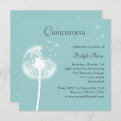 Beste wensen! (turkoois) kaart (Voorkant / Achterkant)