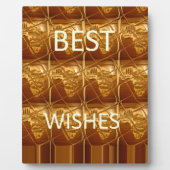 Beste wensen uit Afrika: een gouden continent Fotoplaat (Voorkant)