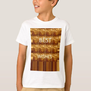 Beste wensen uit Afrika: een gouden continent T-shirt