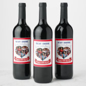 Beste wensen voor 4 juli wijn etiket (Flessen)