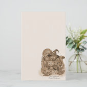 Beste wensen voor een Happy Thanksgiving (Staand voorkant)