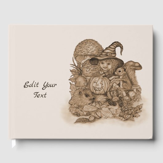 Beste wensen voor een Happy Thanksgiving Gastenboek (Voorkant)