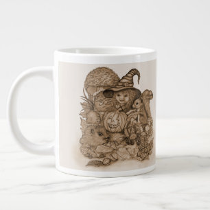 Beste wensen voor een Happy Thanksgiving Grote Koffiekop