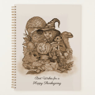 Beste wensen voor een Happy Thanksgiving Planner