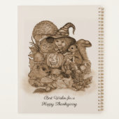 Beste wensen voor een Happy Thanksgiving Planner (Achterkant)