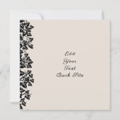 Beste wensen voor een Happy Thanksgiving Save The Date (Achterkant)