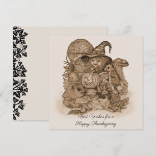 Beste wensen voor een Happy Thanksgiving Save The Date