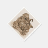 Beste wensen voor een Happy Thanksgiving Servet (Hoek)