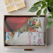 Beste wensen voor een vrolijk kerstfeest! tissuepapier (Geschenk)