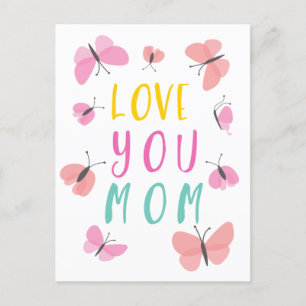 Beste wensen voor geweldige moeder briefkaart