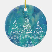 Beste wensen voor keramisch Ornament (Achterkant)
