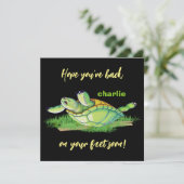 Beste wensen - weer op de been - Word snel beter w Bedankkaart (Staand voorkant)