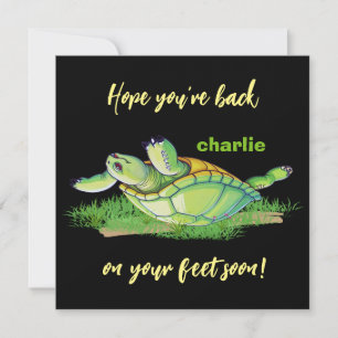 Beste wensen - weer op de been - Word snel beter w Bedankkaart