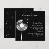 Beste wensen! (zwart) kaart (Voorkant / Achterkant)