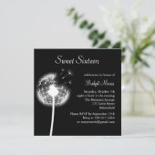 Beste wensen! (zwart) kaart (Staand voorkant)