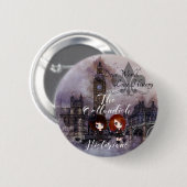 Beste wereld, liefdesgeschiedenis podiumpredikaat  ronde button 5,7 cm (Voorkant /achterkant)