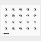 Beste wereld, we vinden het zo jammer dat we van g ronde sticker (Vel)