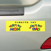 Beste werelden - bumpersticker (Op auto)