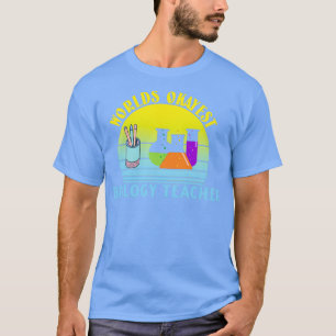 Beste werelden Okayest Biology leraar grappige wer T-shirt