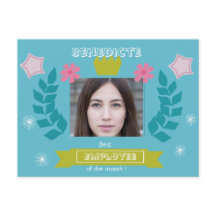 Beste werknemer van de maand - gefeliciteerd - fot