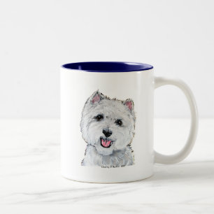 Beste Westie! Tweekleurige Koffiemok