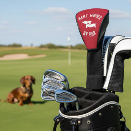 Beste Wiener door Par Punny Dachshund Golf Head Ho Golfheadcover