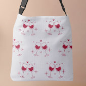 Beste wijnproever, smakende schouder, crossbody Ta Tas