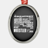 Beste windmolens : Greatest Wrestler Metalen Ornament (Links)