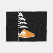 Beste windsurfing kunst voor mannen vrouwen windsu fleece deken (Voorkant (Horizontaal))