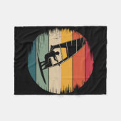 Beste windsurfing kunst voor mannen vrouwen windsu fleece deken (Voorkant (Horizontaal))