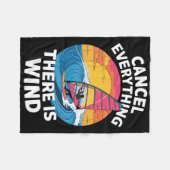 Beste windsurfing kunst voor mannen vrouwen windsu fleece deken (Voorkant (Horizontaal))