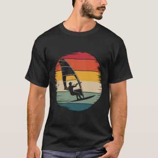 Beste windsurfing kunst voor mannen vrouwen windsu t-shirt