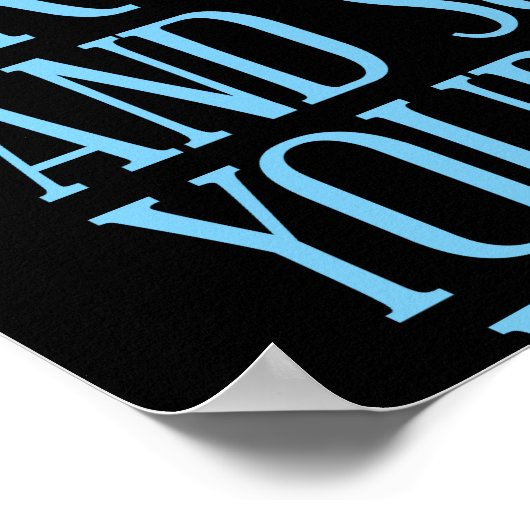 Beste Wiskunde groeit op en lost uw eigen probleem Poster (Hoek)