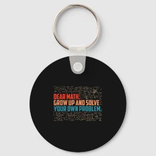 Beste Wiskunde Grow Up Funny Wiskunde Gezegde Sleutelhanger